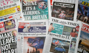 Who owns the Newspapers in the UK?